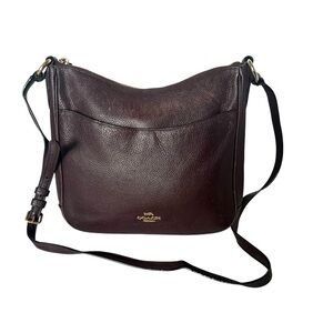 Coach Pebble Leather Chaise Crossbody